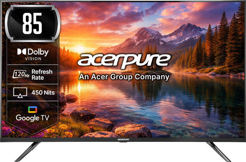 acerpure NITRO 215 cm (85 inch) QLED Ultra HD (4K) Smart Google