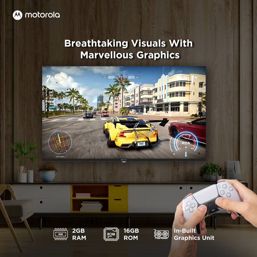 Motorola EnvisionX 43 inch 4K QLED Smart TV - Image 10