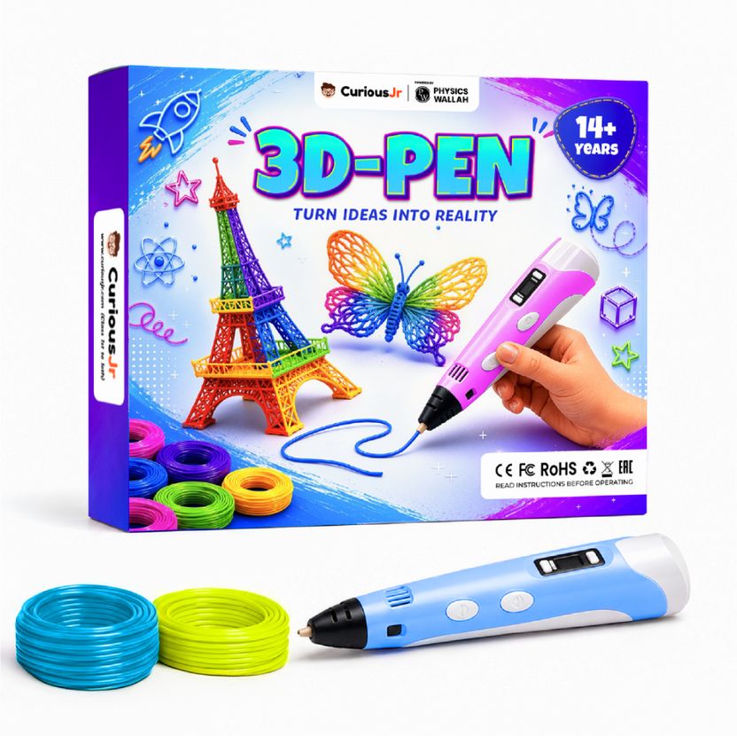 VikriDa 3D Pen Combo with LCD Display Pack of 3 - Image 4