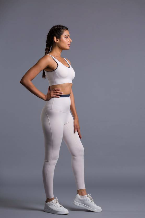belonge Solid Women Grey Tights