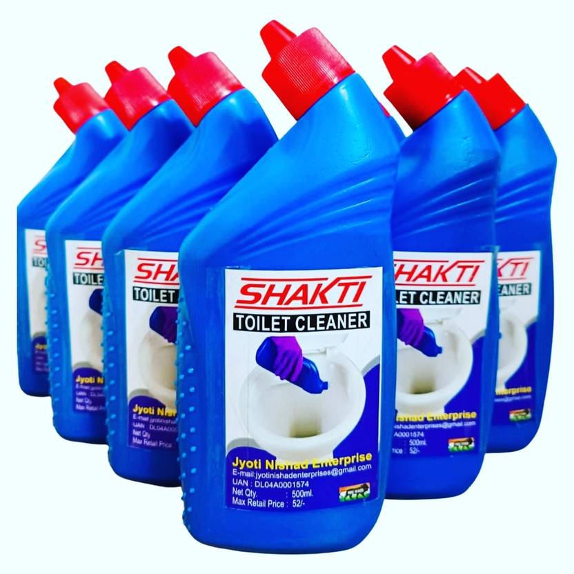 Shakti Toilet Cleaner 500 Ml × 6 Pcs Original Liquid Toilet Cleaner Price in India Buy Shakti
