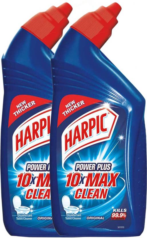 Harpic Disinfectant Toilet Cleaner Liquid, Original 1000 ml 500ml