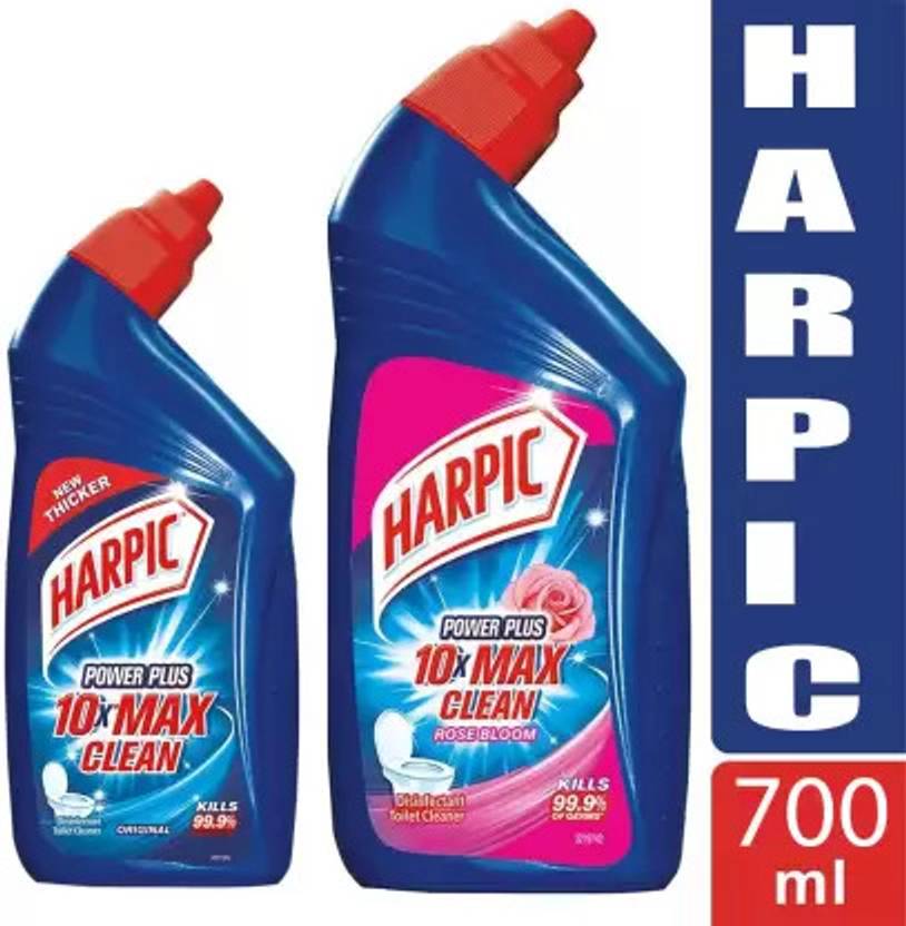 Harpic Blue Toilet Cleaner ^^ 500+200ml Original Liquid Toilet Cleaner