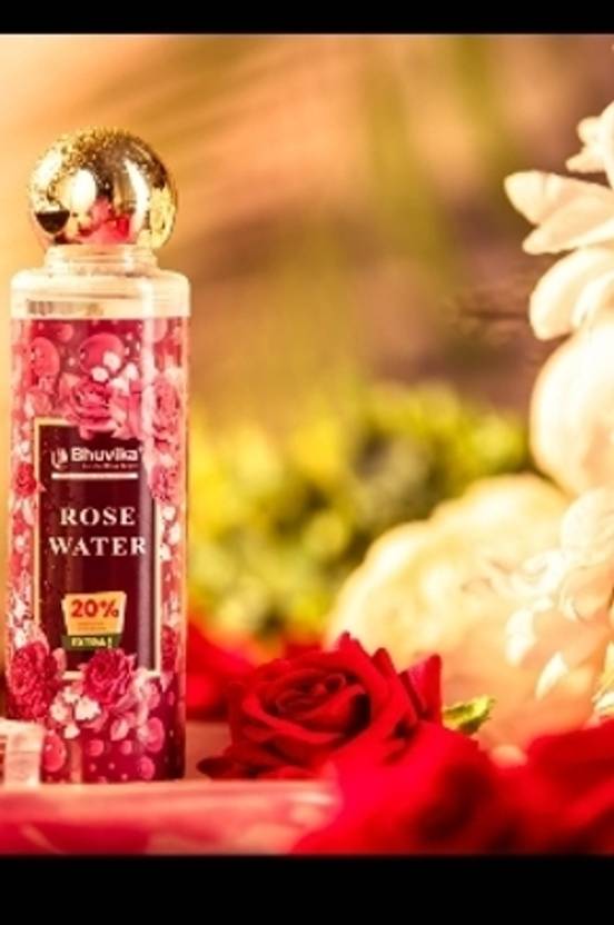 bhuvika Organic Rose water for Face and body , Men & Women