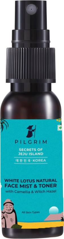 Pilgrim Mini White Lotus Natural Face Mist & Toner Men & Women