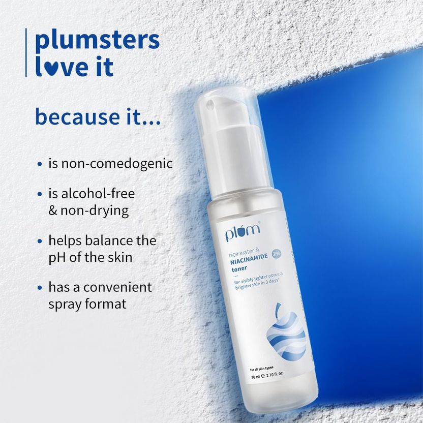 Plum 3% Niacinamide & Rice Water Serum - Image 4