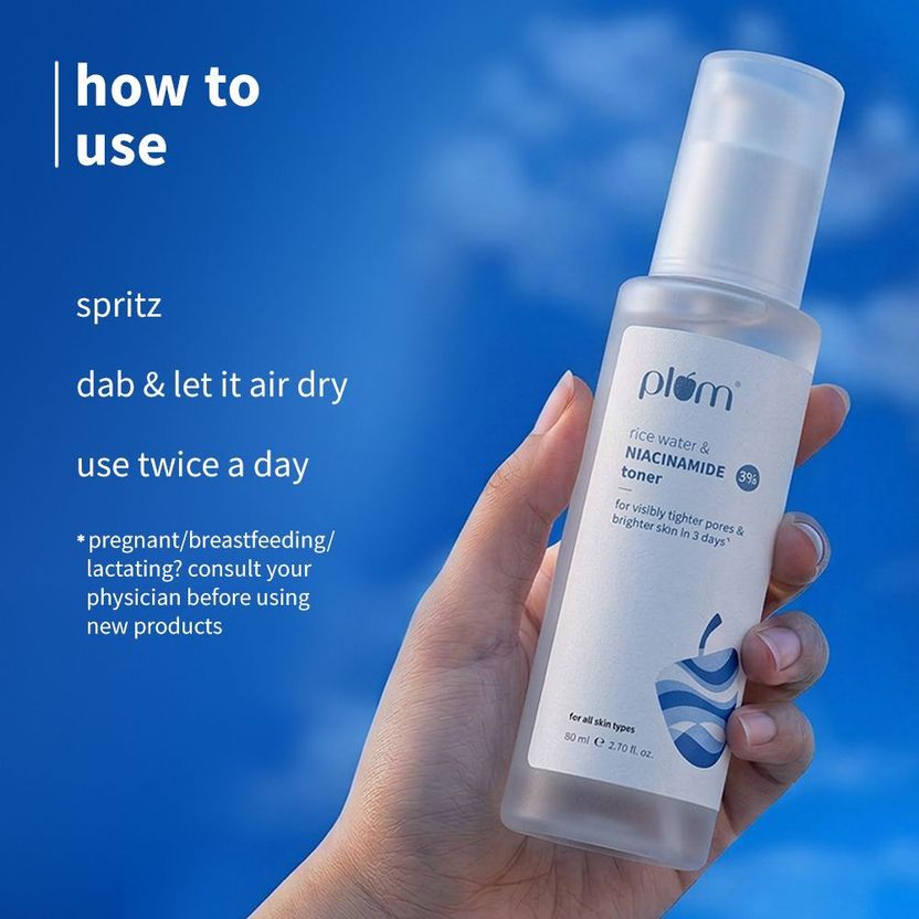 Plum 3% Niacinamide & Rice Water Serum - Image 5