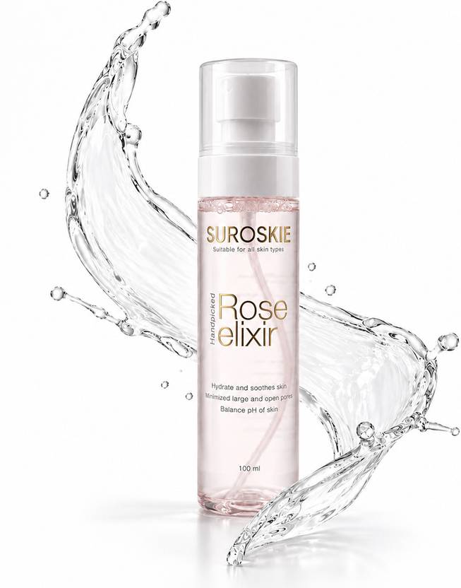 Suroskie Rose Elixir Skin Whitening & Brightening Cleansing Purify & Glow Cleanser Women