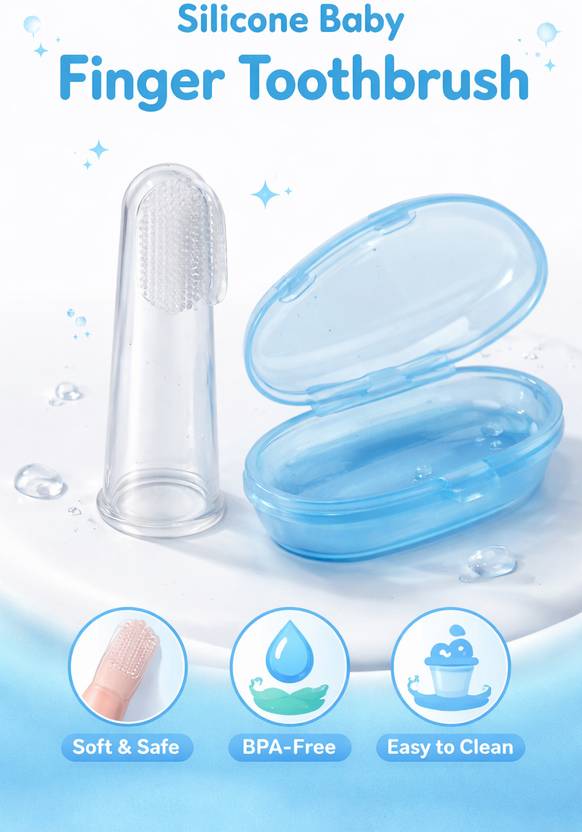 Modern Store FINGER BRUSH Ultra Soft Toothbrush