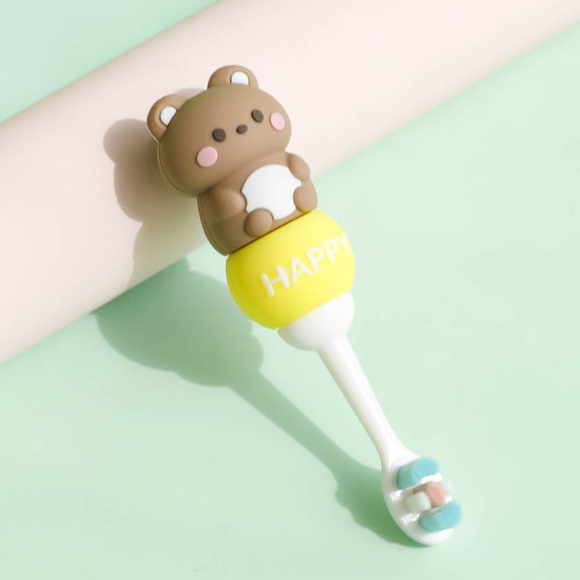 StarAndDaisy Baby Toothbrush, Soft Bristles, Toddler Toothbrushes, Infant & Teddy Design Ultra Soft Toothbrush