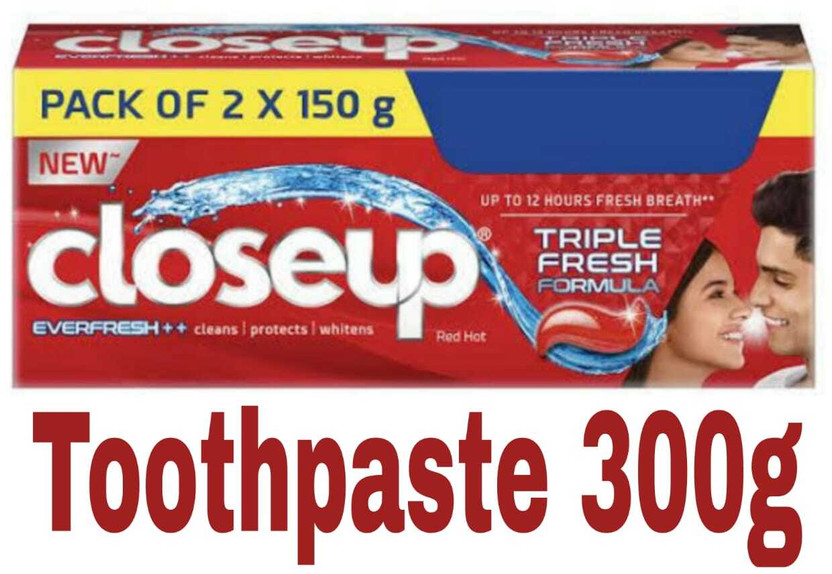 Closeup Everfresh+++ Anti-Germ Gel Red Hot Toothpaste T...
