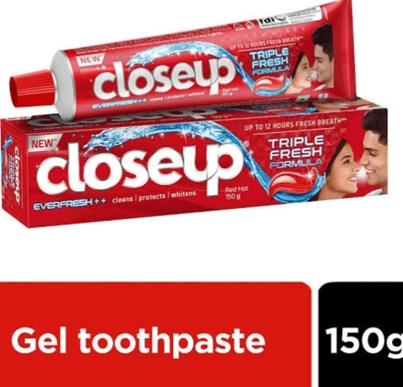 Closeup EverFresh ++ Triple Fresh Formula With The Combined