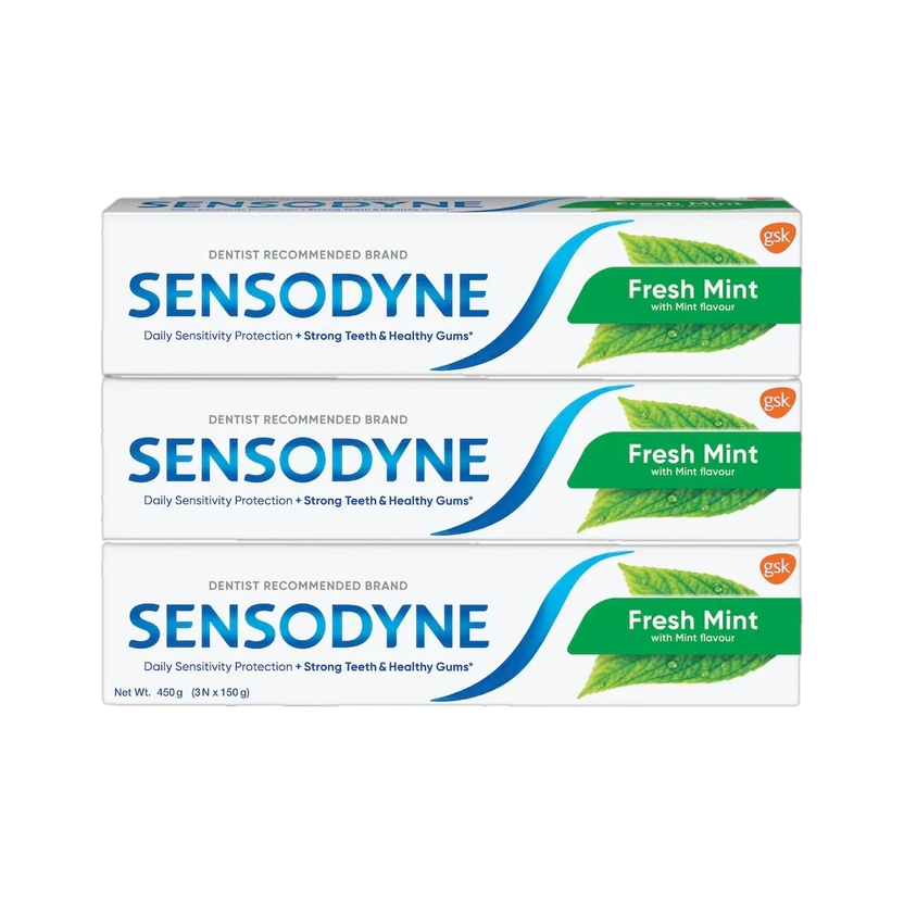 SENSODYNE Fresh Mint Daily Sensitivity Protection Toothpaste