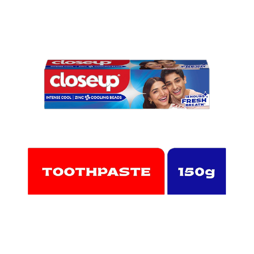 Closeup Intense Cool Zinc Cooling Beads Toothpaste