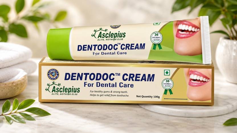 Asclepius wellness Natural Dental Care Oral Herbal Cream Toothpaste