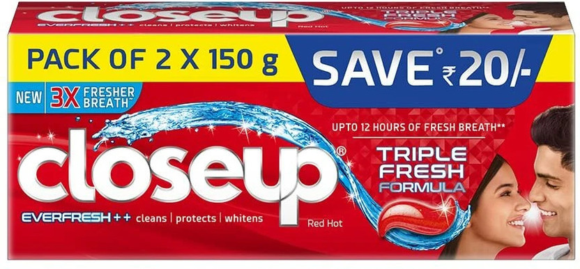 Closeup India's No. 1 Gel Toothpaste