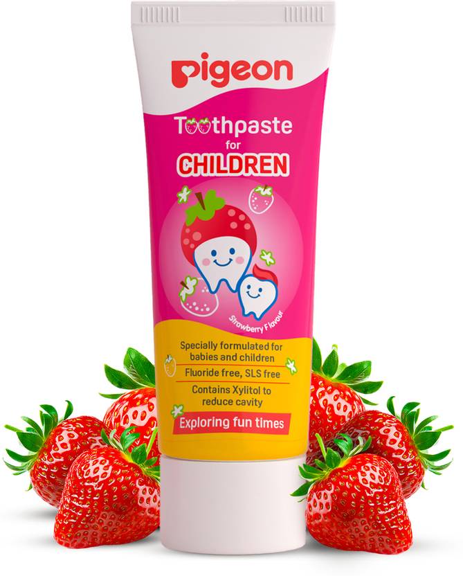 Pigeon Children (Strawberry) Toothpaste