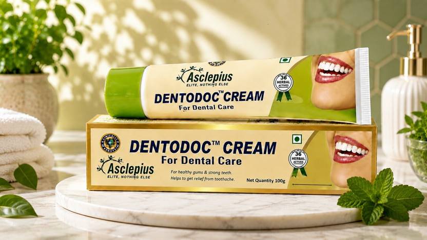 Asclepius wellness Herbal Dental Cream for Daily Hygiene Toothpaste