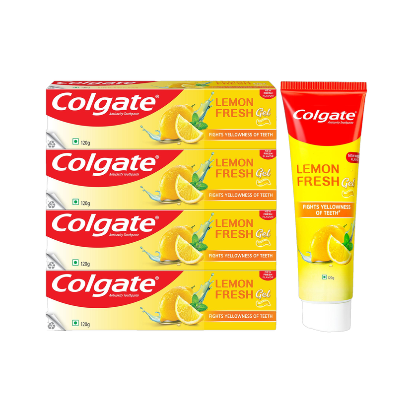 Colgate Lemon Fresh Whitening Gel Toothpaste