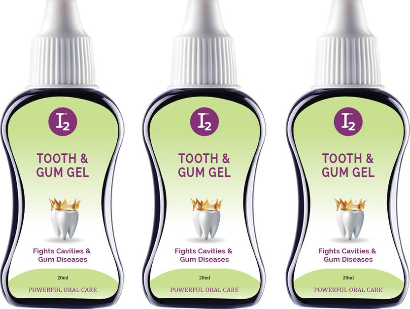I2 Tooth & Gum Cure Prevents Gum Swelling,Bleeding & infections Pack