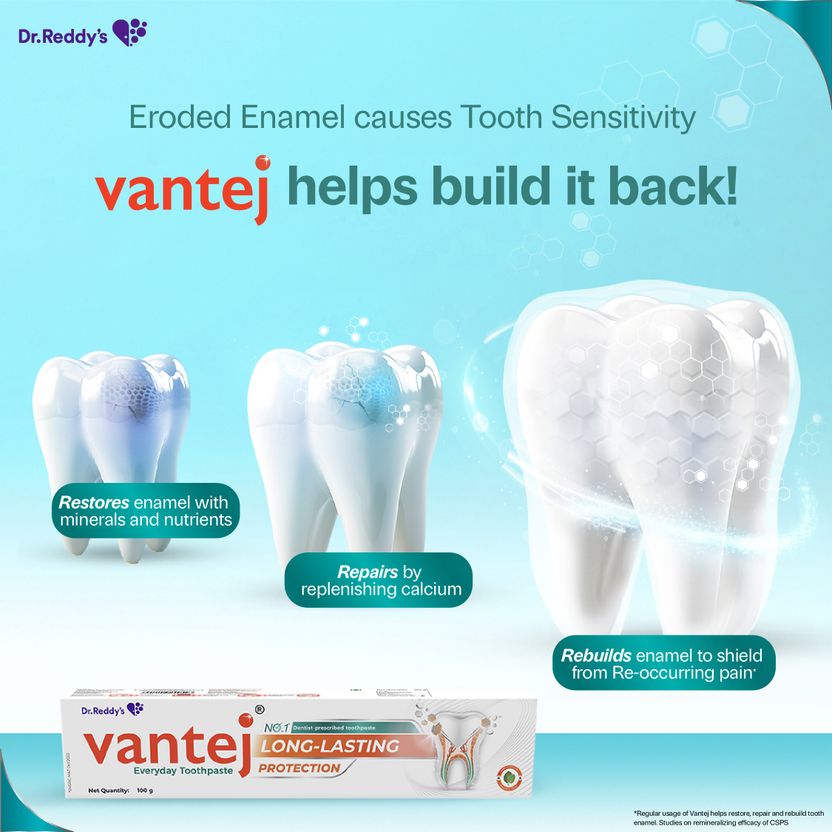 Dr. Reddy's Vantej Sensitivity Protection Toothpaste - Image 5