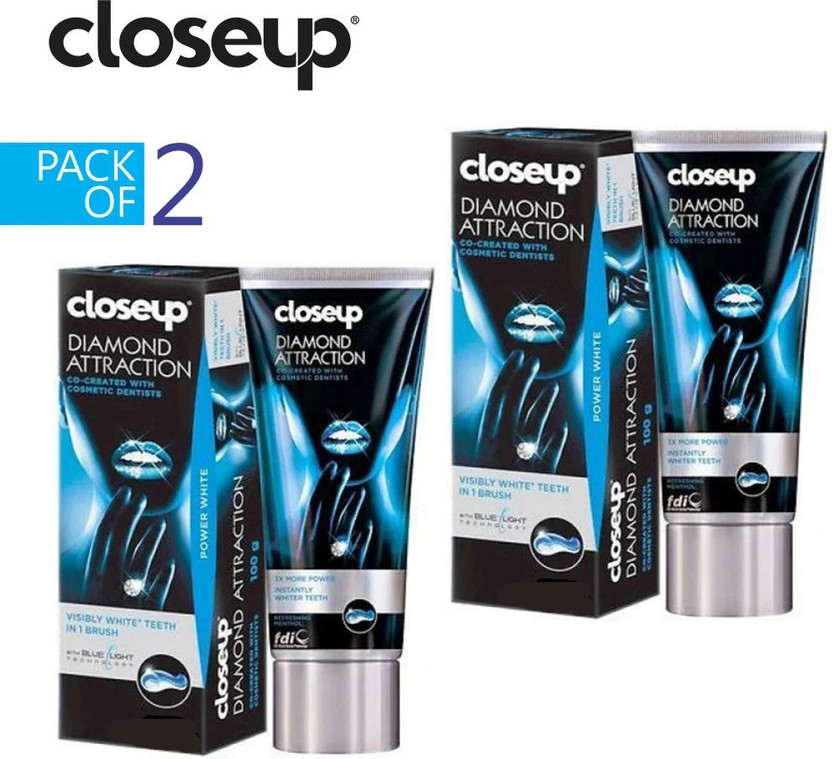 Closeup (PACK OF 2) Diamond Attractive Imported CO-CREATED WITH