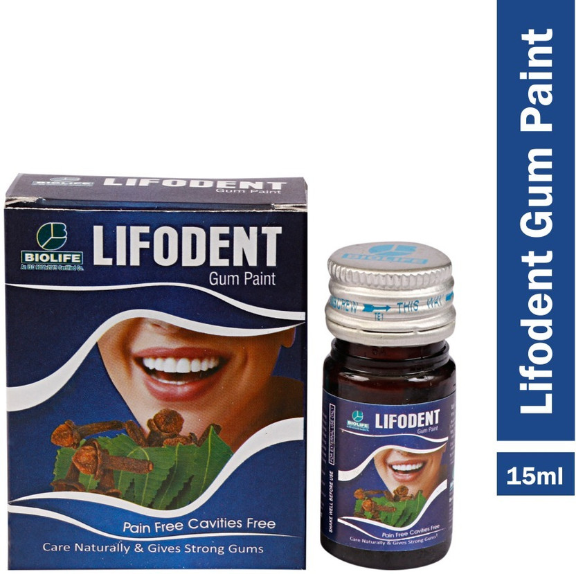 BIOLIFE LIFODENT (GUM PAINT) pack of 6 Toothpaste