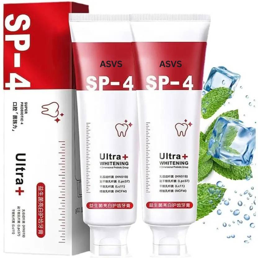 ASVS Advanced Whitening & Fresh Breath in Every Use Toothpaste 60g Toothpaste