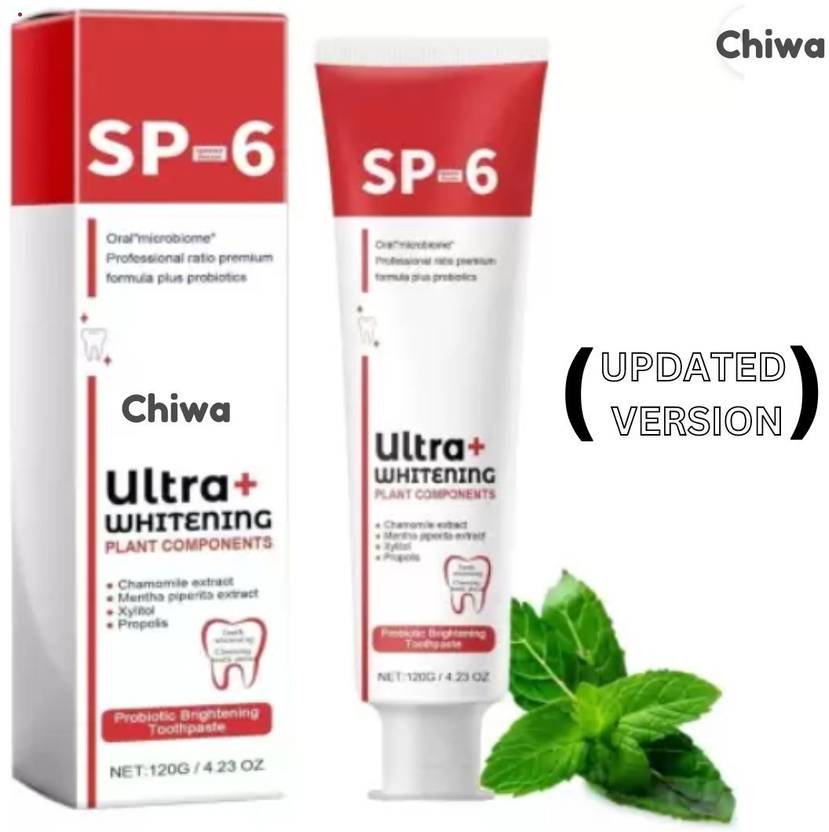 CHIWA SP 6 Whitening Tooth Paste SP 4 Ultra Formula Updated Review
