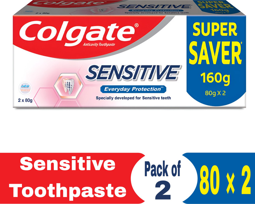 Colgate Sensitive Everyday Protection Toothpaste 160g ( pack of