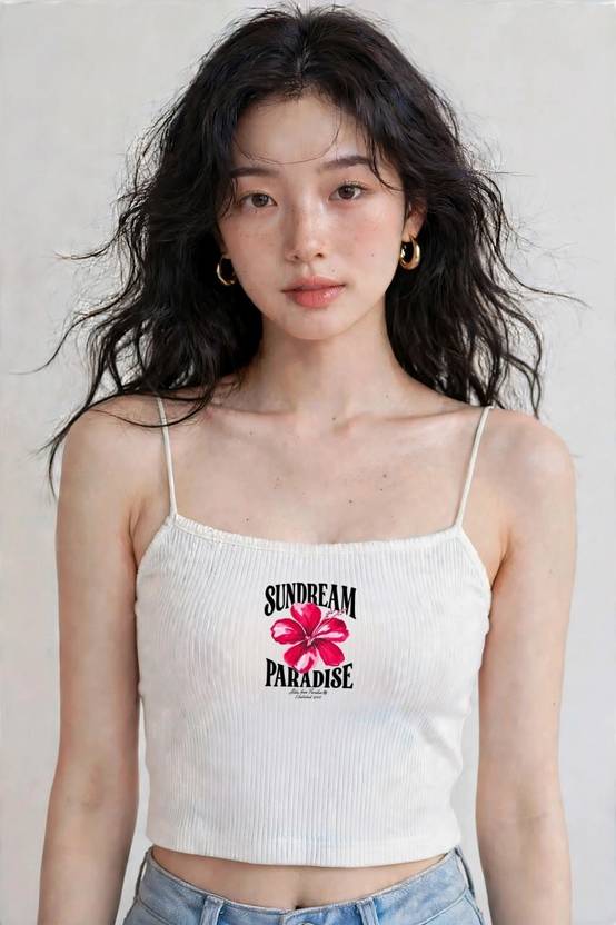 BOKKA Casual Graphic Print Women Multicolor Top