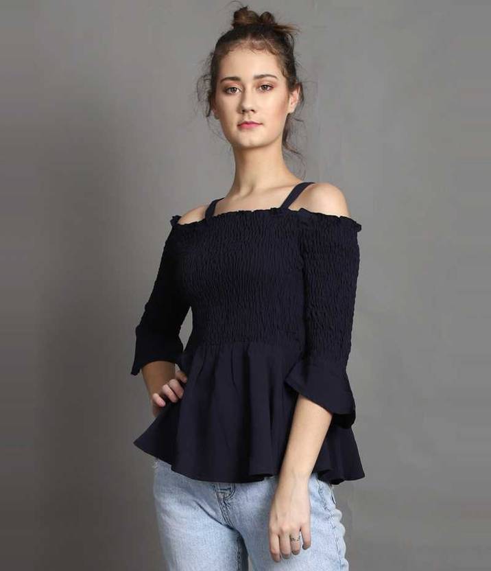 TANDUL Casual Solid Women Multicolor Top