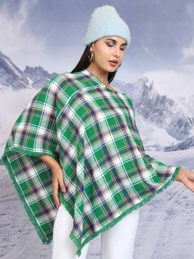 Tokyo Talkies Casual Sleeveless Checkered Women Multicolor Top