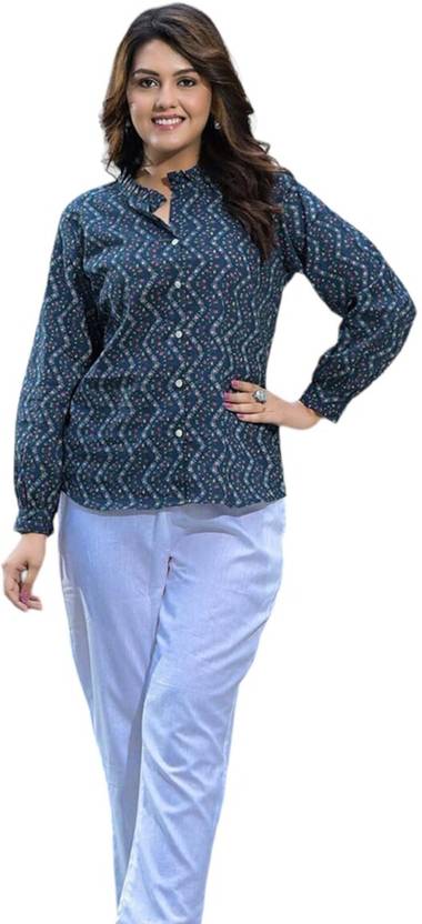 Aravalii Printed, Floral Print, Geometric Print Viscose Rayon Straight Kurta for Women