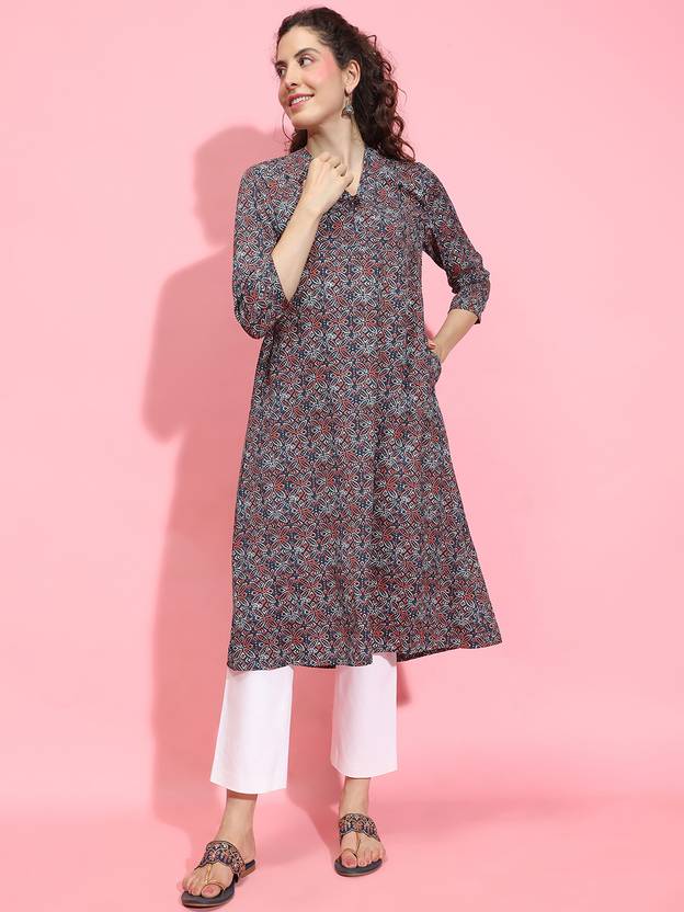 OXOLLOXO Casual Regular Sleeves Printed Women Multicolor Top