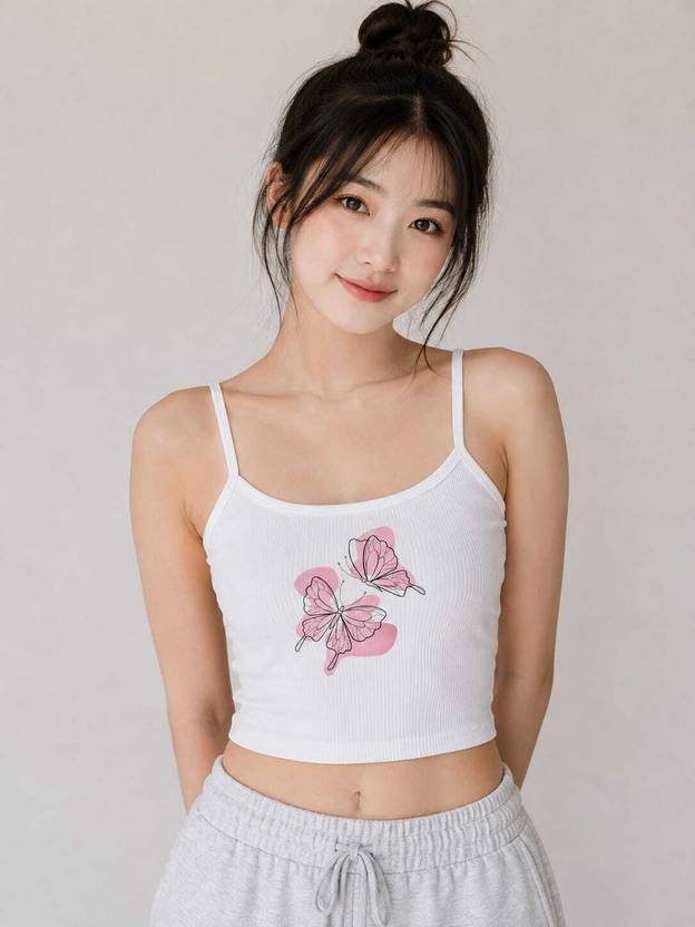 BOKKA Casual Graphic Print Women Multicolor Top