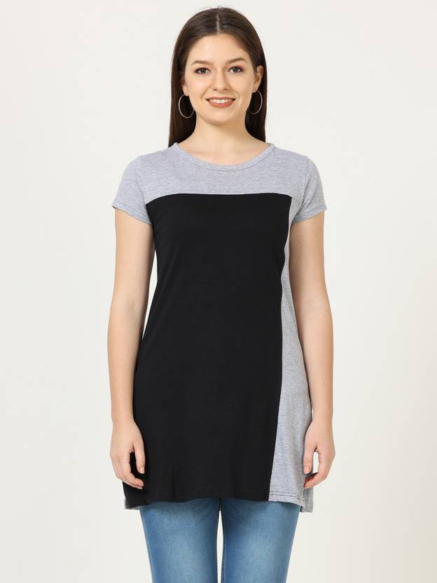 Fleximaa Casual Color Block Women Multicolor Top