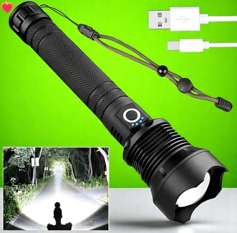 Stybits X532(ZOOMABLE Metal Torch) 5 Modes Flashlight, Super Bright ...