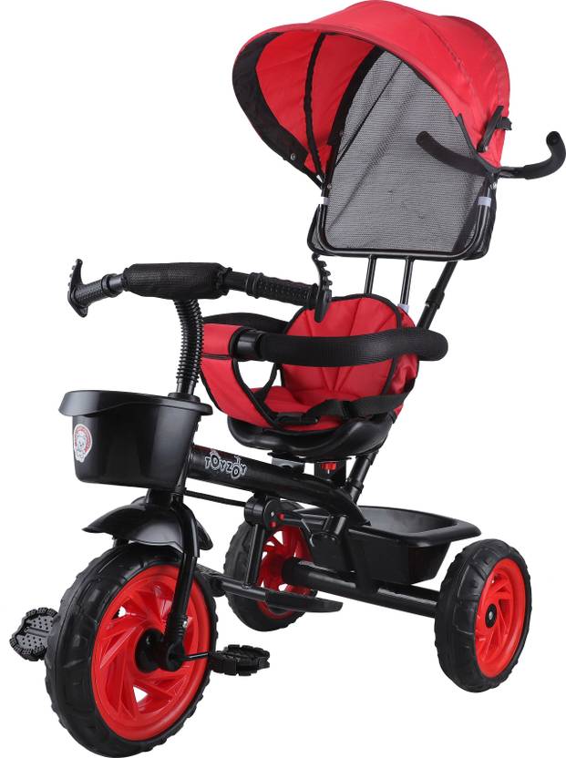 JoyRide Stroller Tricycle For Kids Trike Tricycle with Canopy for
