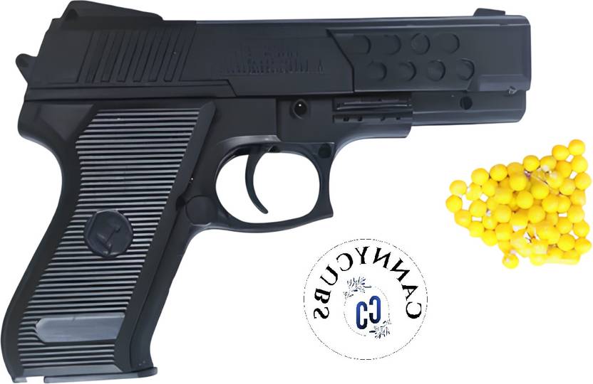 CannyCubs Plastic Air Sports Mauser PUBG Toy Gun with 60 BB Bullets for Kids | Guns & Darts