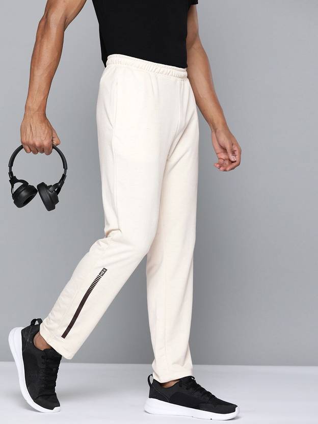 HRX by Hrithik Roshan Solid Men White Track Pants Buy HRX by Hrithik