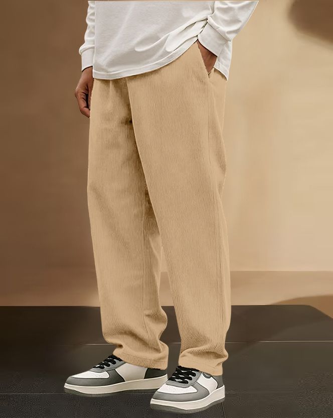 METRONAUT Black Cotton Blend Trousers - Image 5