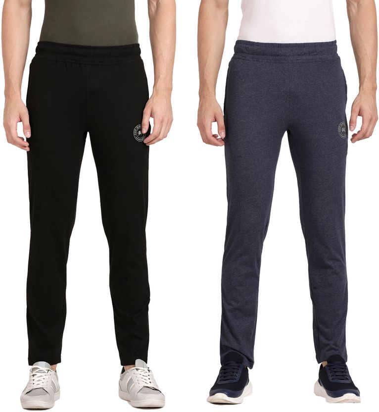Pepe Jeans Men's Pack of 2 Track Pants (Blue, Black) - Image 10