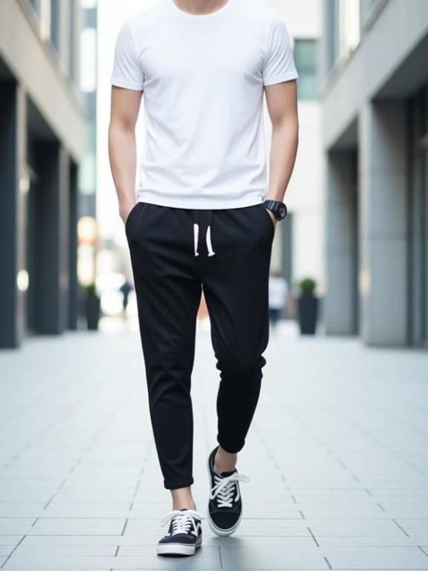 Monteiro Pack of 2 Men Solid Black, Green Track Pants