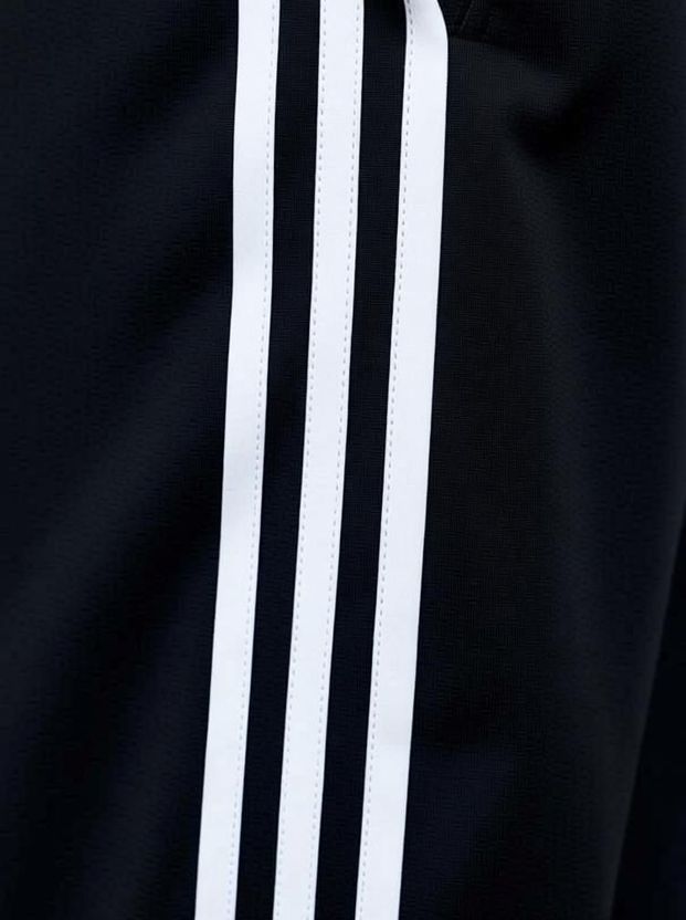 MASTERY Men Black Striped Track Pants - Image 5
