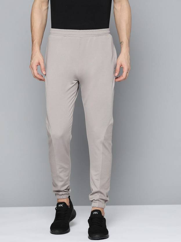 HRX by Hrithik Roshan Solid Men Grey Track Pants Buy HRX by Hrithik