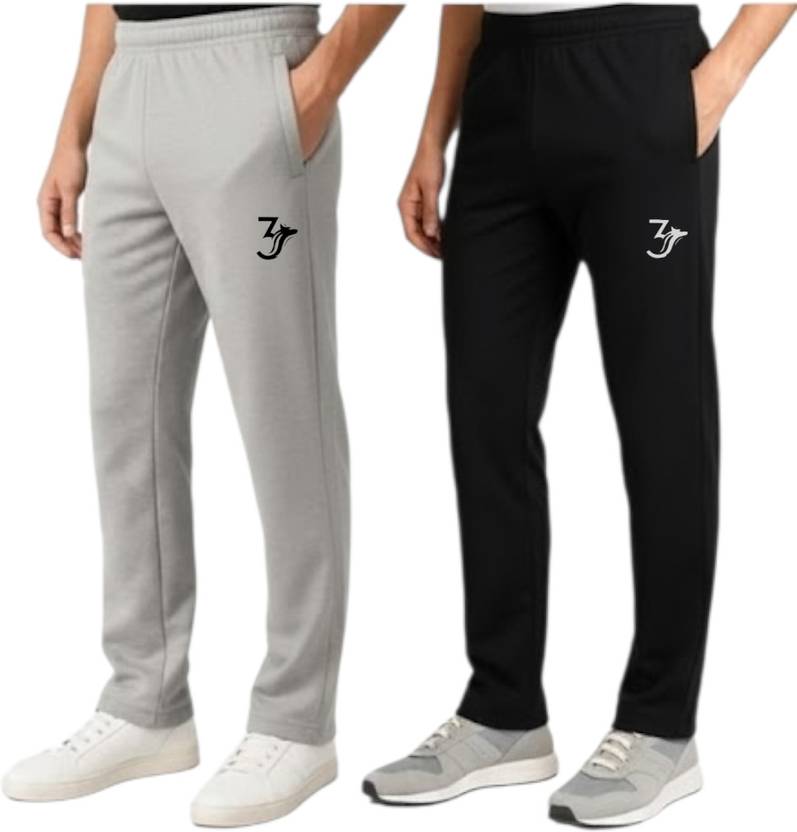 Tommy Tie Pack of 2 Printed Men Black, Grey Basic Shorts, Bermuda Shorts, Night Shorts, Regular Shorts