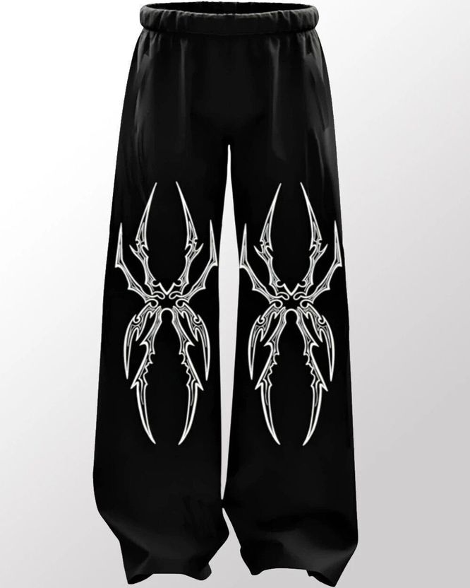 ZEN1FASHION Men Black Printed Track Pants - Image 3