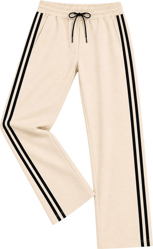 MOJAMEDI Men Striped Black Track Pants - Image 5