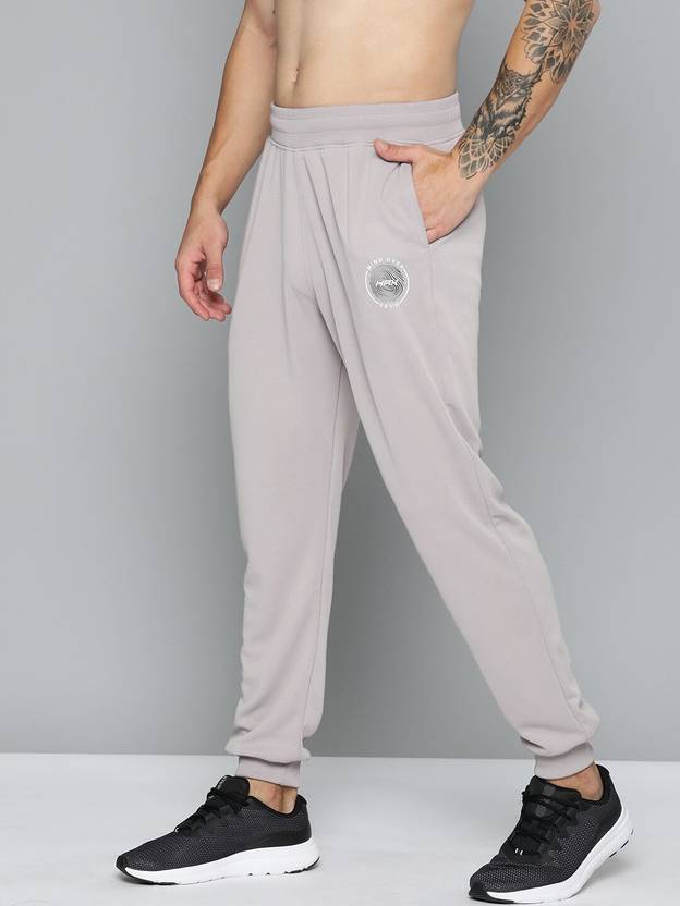 HRX by Hrithik Roshan Solid Men Grey Track Pants Buy HRX by Hrithik